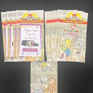 McDonald's Happy Meal Beanie Babies Clubhouse Set